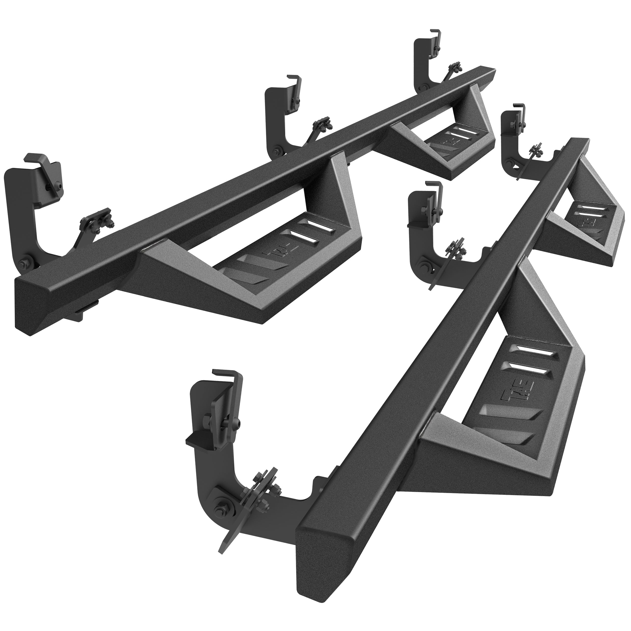 TAC Sidewinder Running Boards for Dodge RAM 1500/2500/3500 - Black Nerf Bars for Off-Road & Crew Cab Trucks