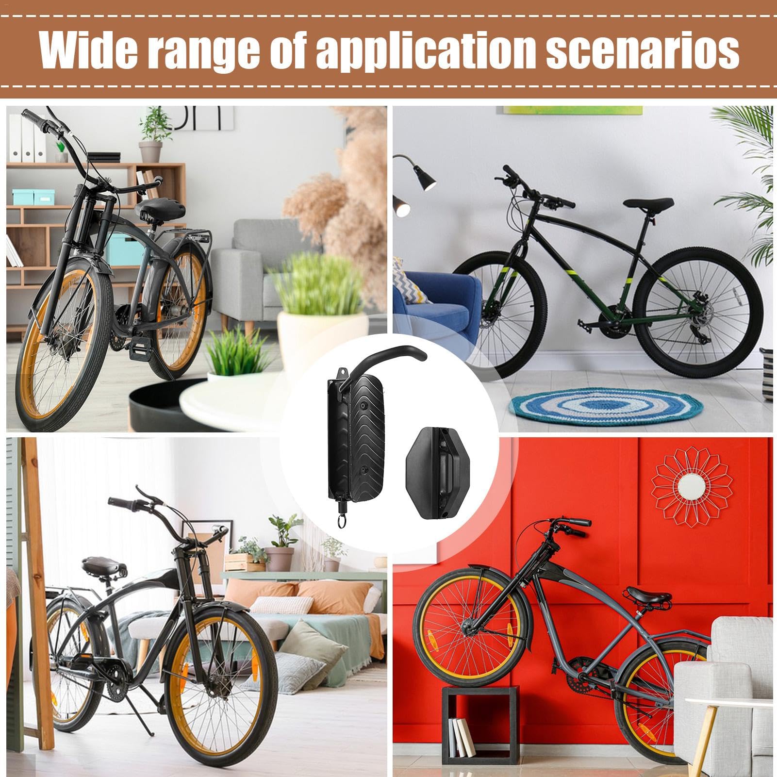 Heavy Duty Garage Bike Rack - Adjustable Wall Mount for Home & Shop Storage