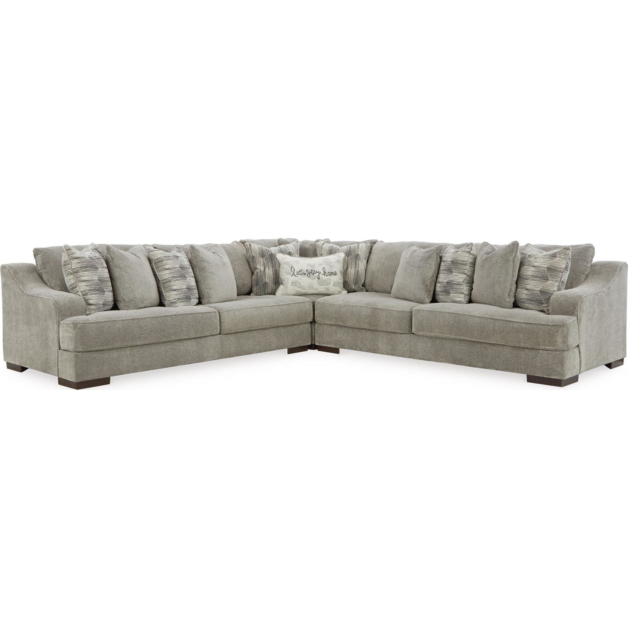 Bayless 3-Piece Sectional Sofa Set - Modern L-Shaped Couch with Chaise Lounge for Living Room, Family Room & Apartment | Comfortable Fabric Upholstery, Sturdy Frame | Perfect for Small Spaces & Home Decor