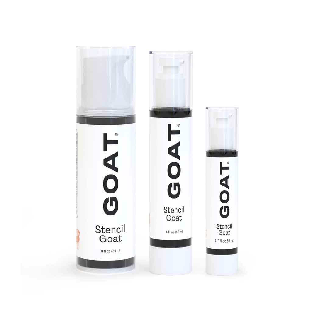 GOAT Stencil Gel - Professional Hair Styling & Design Tool for Barbers & DIY Haircuts | Perfect for Fades, Lineups & Creative Hairstyles