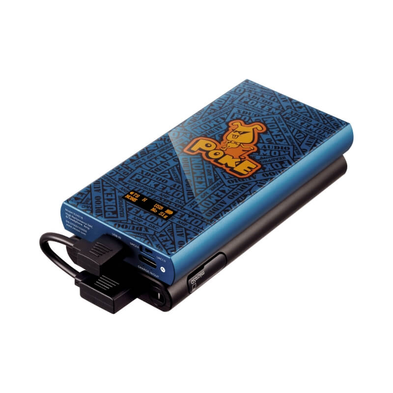 xDuoo POKE II Portable DAC & Headphone Amplifier with CS43198 Chip - 32Bit/384KHz Hi-Res Audio - Perfect for Travel, Commuting, and Home Listening