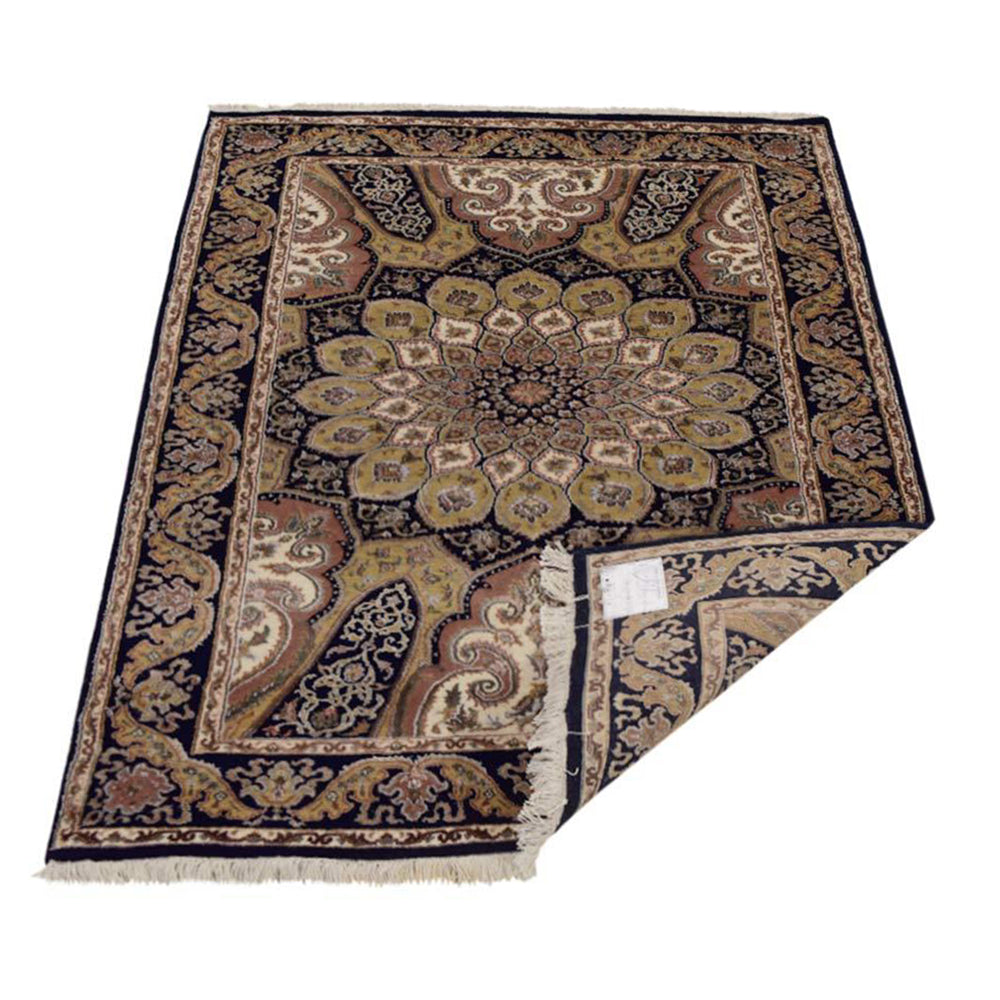 Authentic Geisha Hand Knotted Rug - Premium Japanese Silk Carpet for Living Room & Bedroom Decor