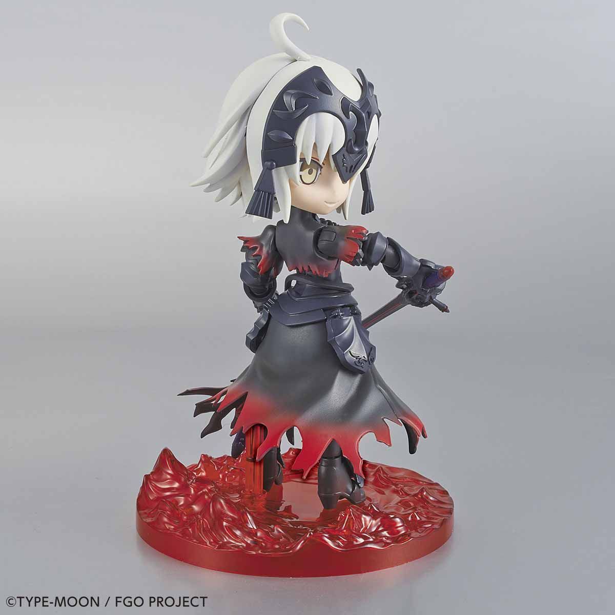 Bandai Petitrits #03 Fate/Grand Order Avenger Jeanne d'Arc Alter Model Kit - Anime Action Figure Collectible for Display & Gaming Enthusiasts