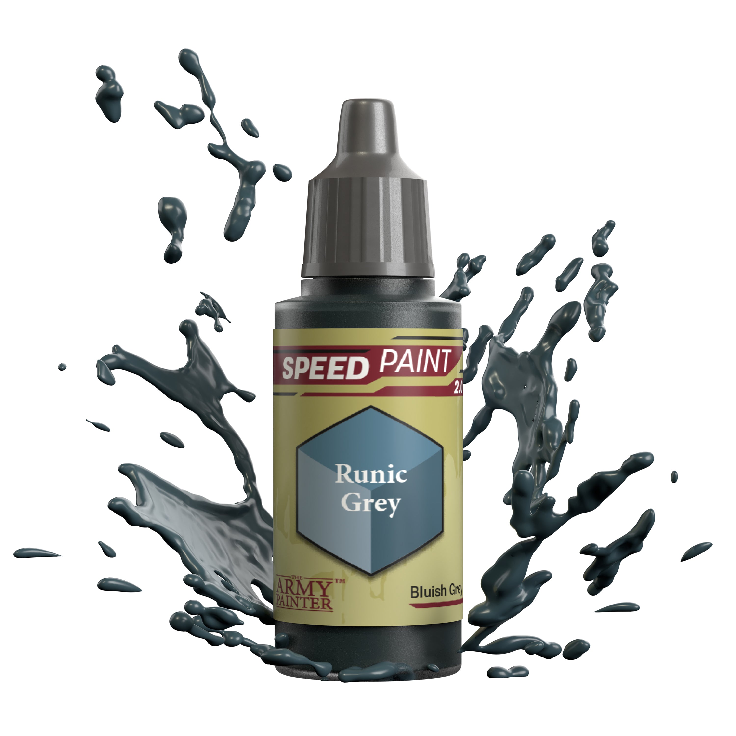 Speedpaint: Runic Grey - Premium Acrylic Paint for Miniatures & Models - Perfect for Tabletop Gaming, Warhammer, and DIY Crafts