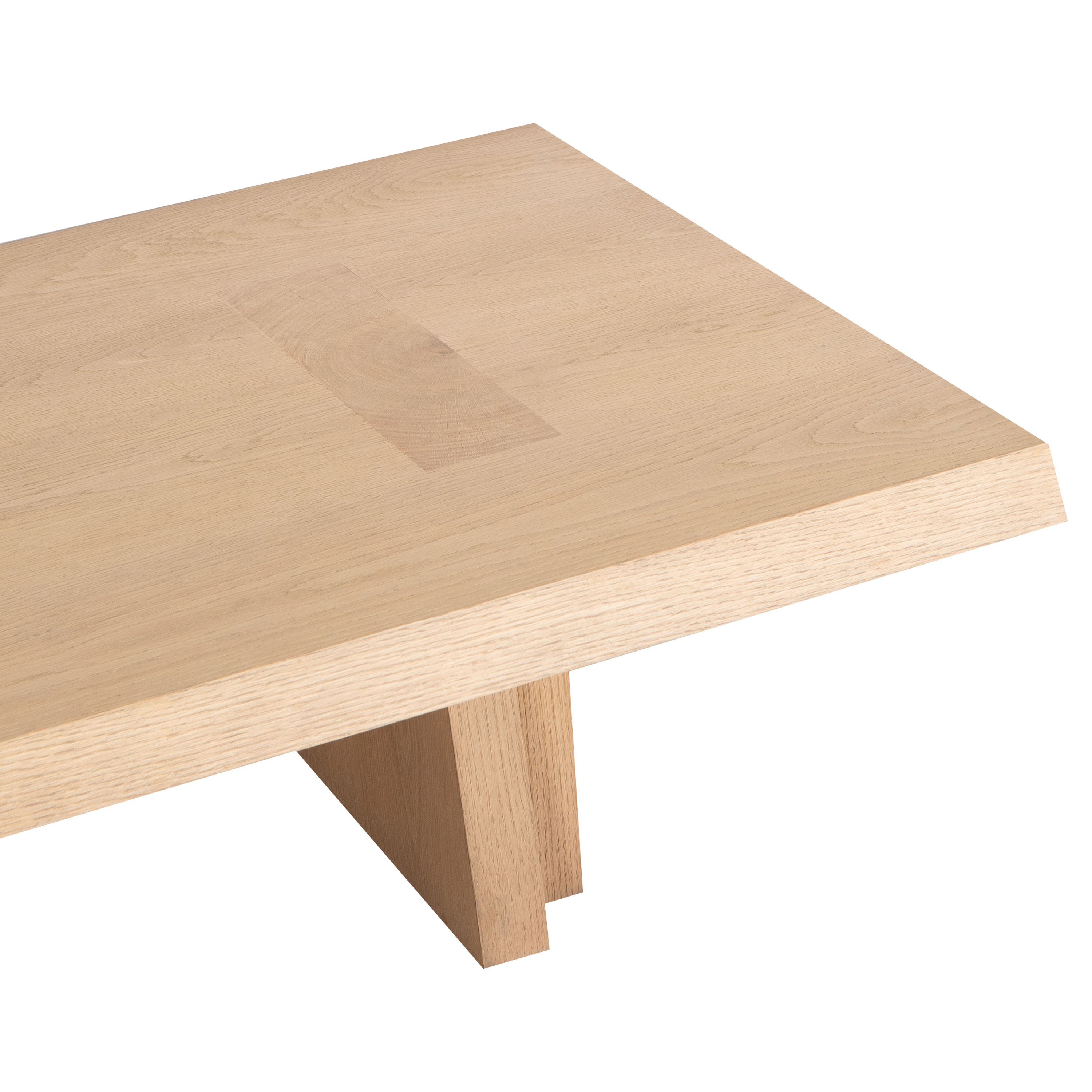 Modern Oblique Coffee Table - Mid-Century Design Living Room Furniture for Small Spaces - Perfect for Home, Office, and Lounge Decor