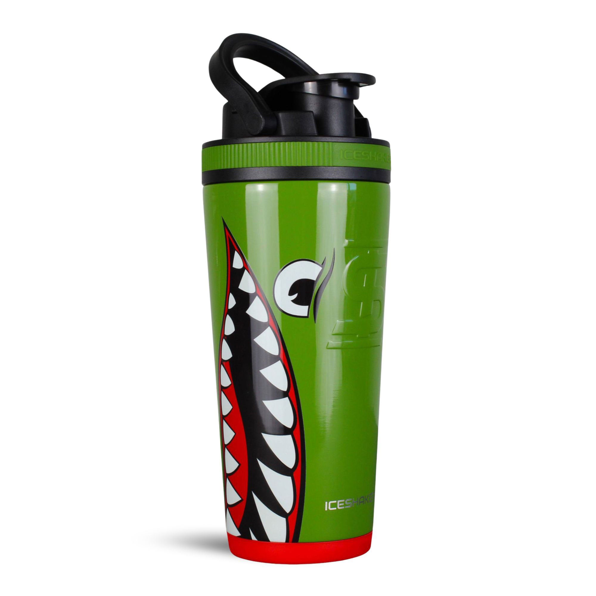 26oz Ice Shaker Allegiance Series Protein Shaker Bottle - Leak Proof Workout & Gym Water Bottle for Protein Mixing, Post-Workout Recovery & On-The-Go Hydration