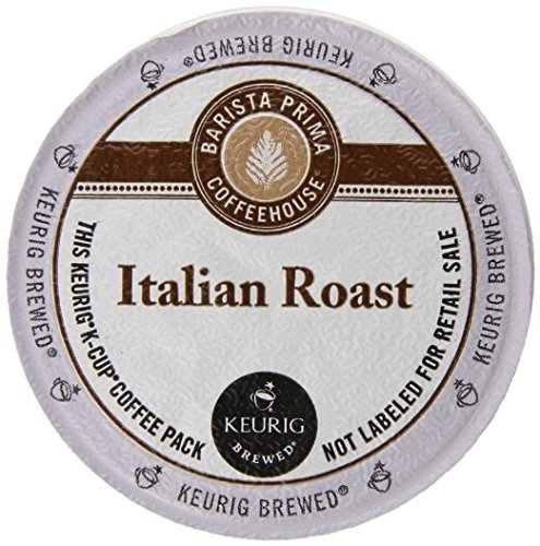 Barista Prima Coffeehouse Italian Dark Roast Coffee Pods - 120 Count Keurig K-Cups | Bold & Rich Flavor for Home & Office Brewing