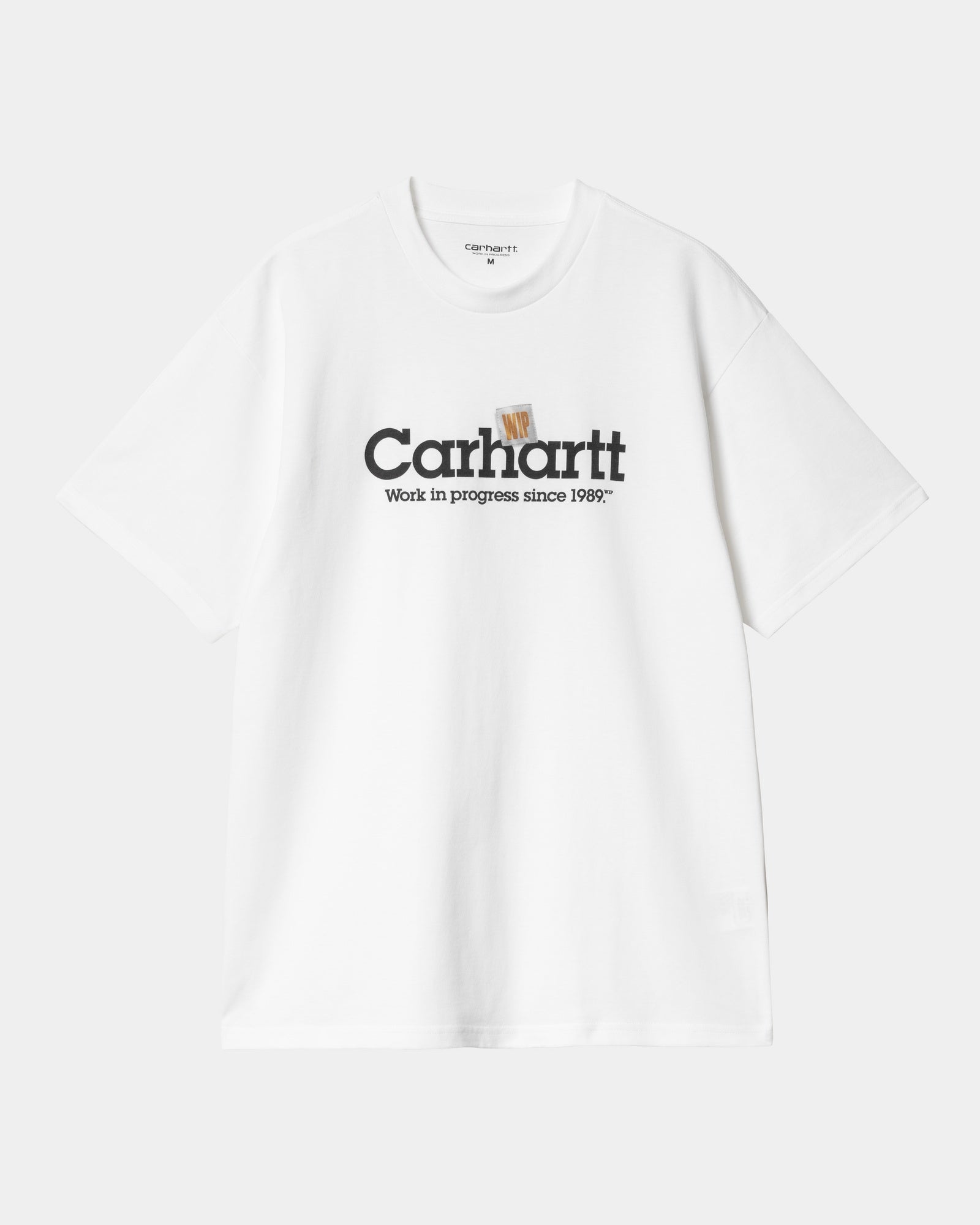 Label Script T-Shirt for Men & Women | Premium White Cotton Tee - Perfect for Casual Wear, Street Style & Everyday Outfits