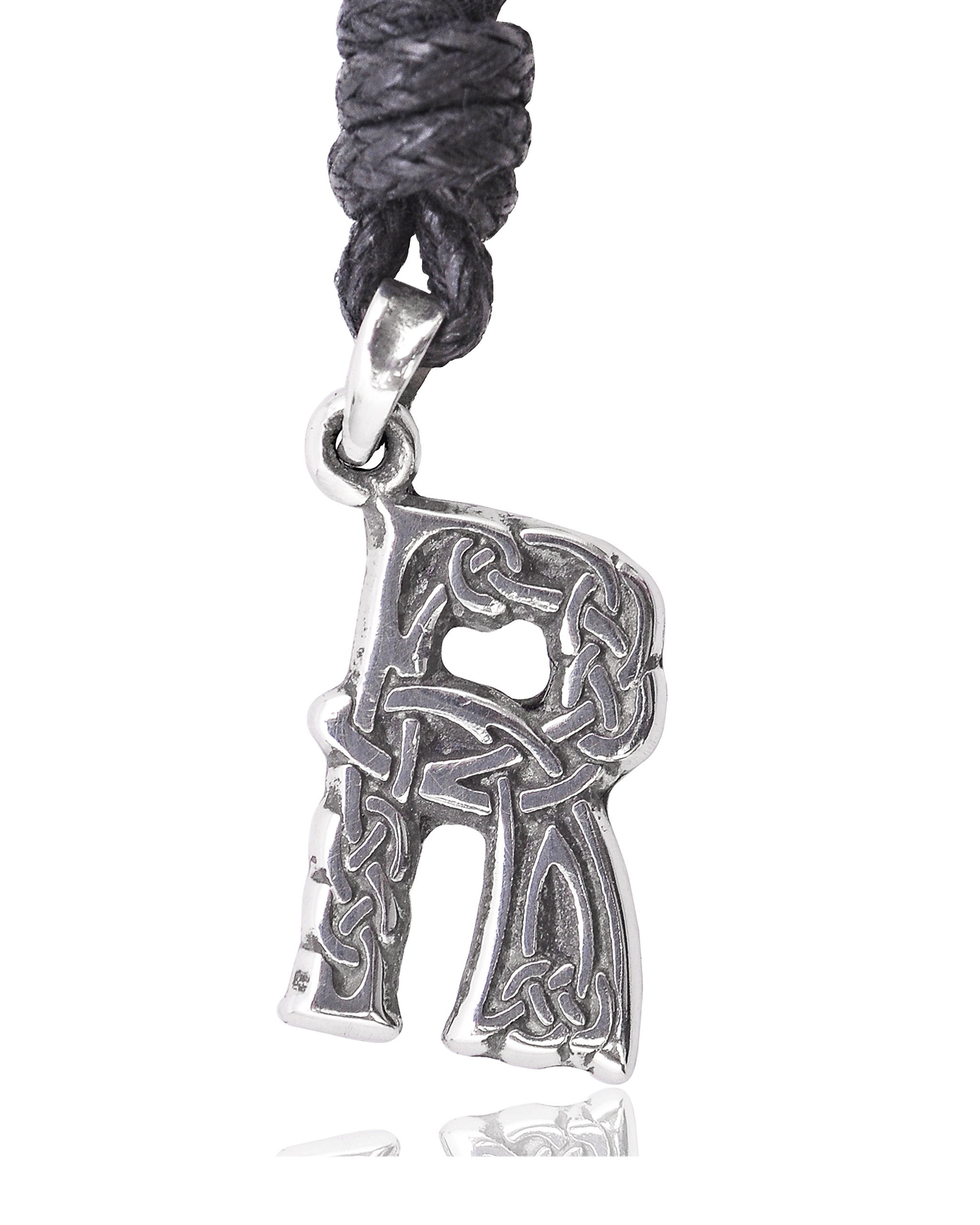 Celtic Knot Silver Pewter Charm Necklace Pendant - Elegant Irish Jewelry for Women, Gift for Her - Perfect for St. Patrick's Day, Weddings & Special Occasions