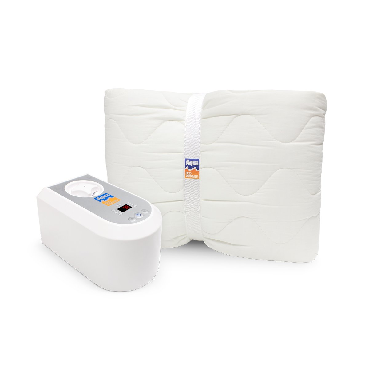 Non-Electric Aqua Bed Warmer - Hot Water Bottle Heating Blanket for Cold Nights | Perfect for Winter Warmth, Pain Relief & Cozy Sleep