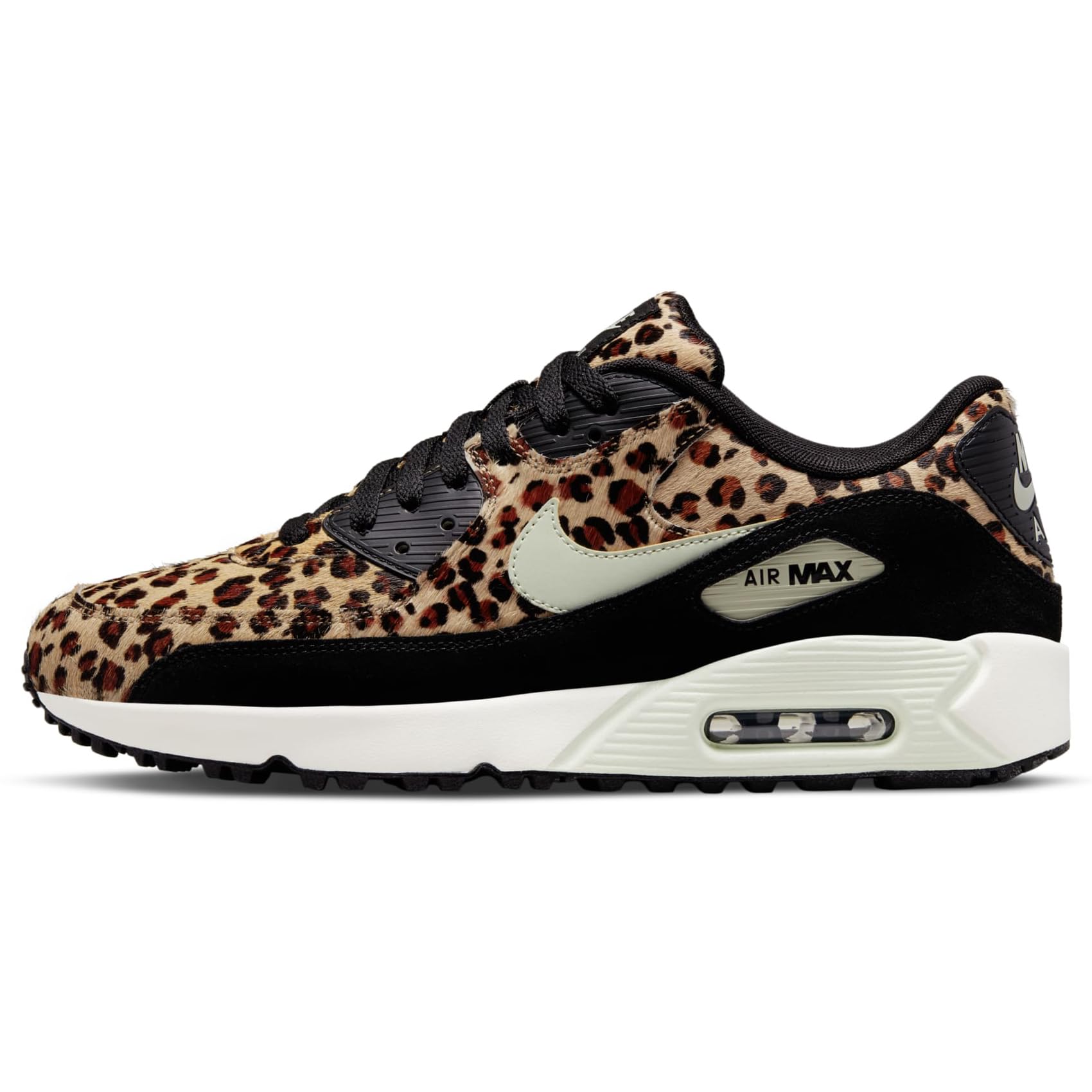 Nike Air Max 90 G NRG Leopard Print Men's Golf Shoes - Comfortable & Stylish for Golf Course & Casual Wear