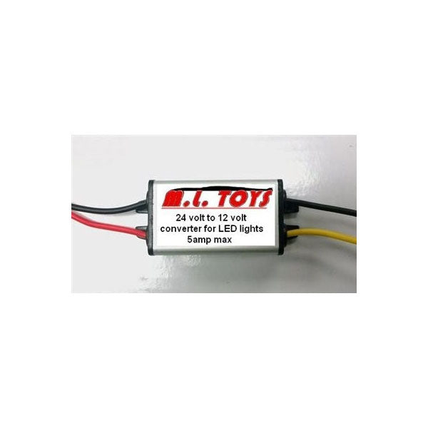12V to 5V DC Voltage Converter for LED Lights - Step Down Power Supply Module for 18V/24V Vehicles, Golf Carts, RVs & Boats - Waterproof & Efficient LED Driver for Interior/Exterior Lighting