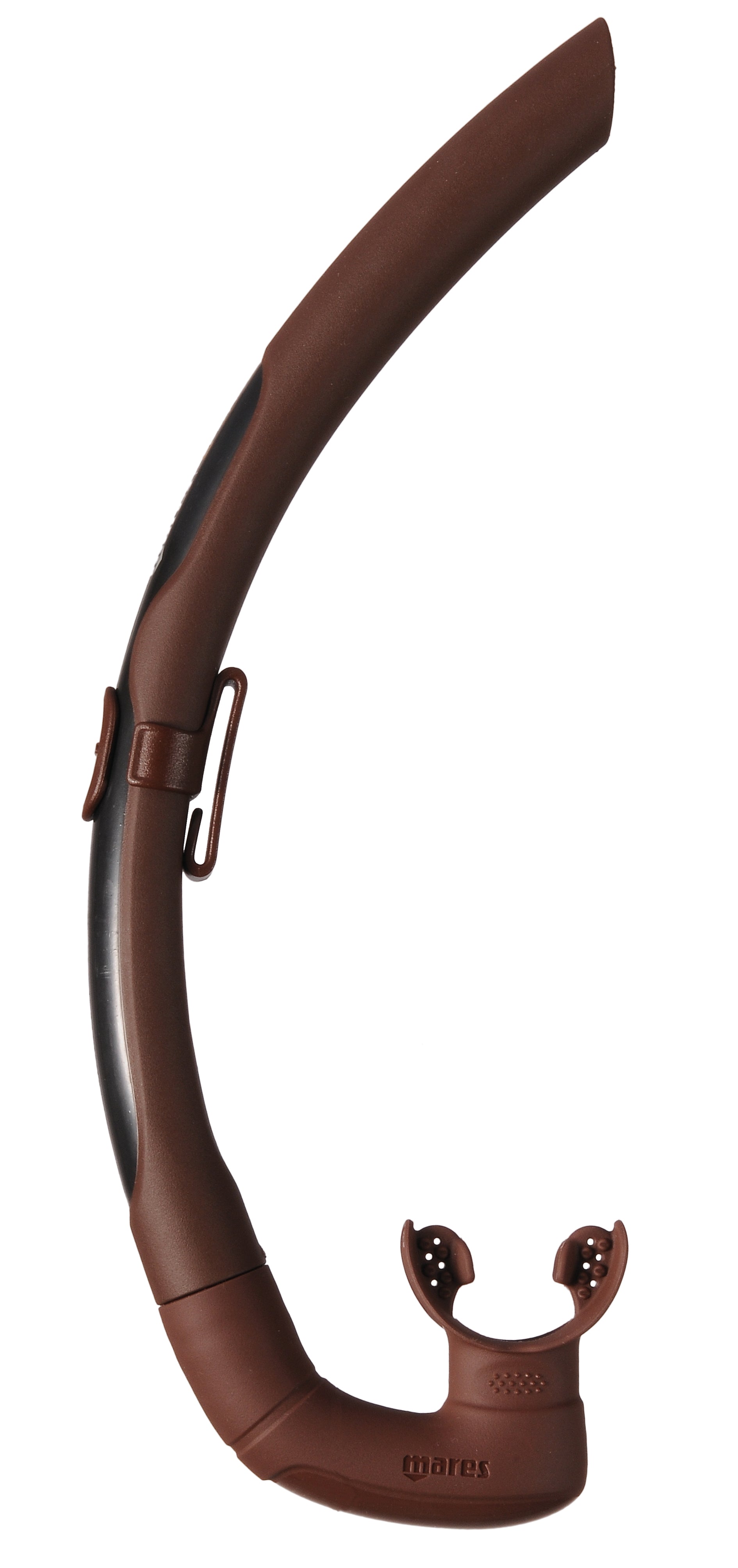 Mares Dual Freediving Snorkel - Comfortable & Durable Snorkeling Gear for Scuba Diving, Spearfishing & Underwater Exploration