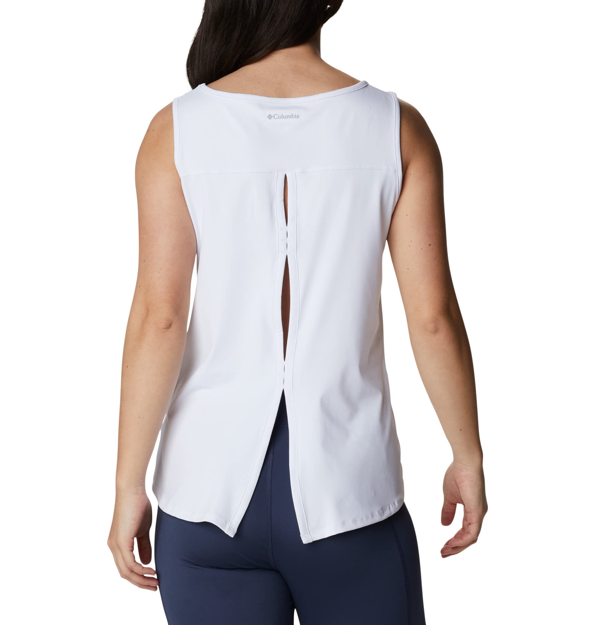 Columbia Women's Chill River Tank Top - Moisture Wicking, UPF Sun Protection, Breathable Activewear for Hiking, Running & Outdoor Adventures