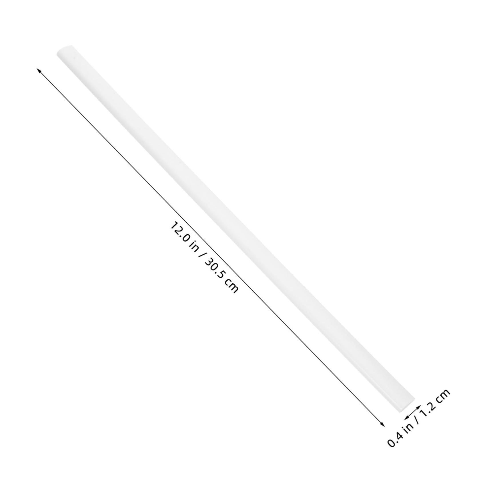 5 Sets High-Strength Plastic Slide Binder Bars - 10pcs per Pack for Report Binding, Book Making & Office Organization - Perfect for Presentations, School Projects & Document Filing