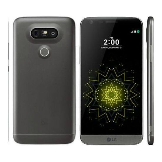 LG G5 32GB Titanium Gray Smartphone - Unlocked GSM for AT&T - Fast Performance, Dual Camera | Perfect for Travel, Business & Gaming
