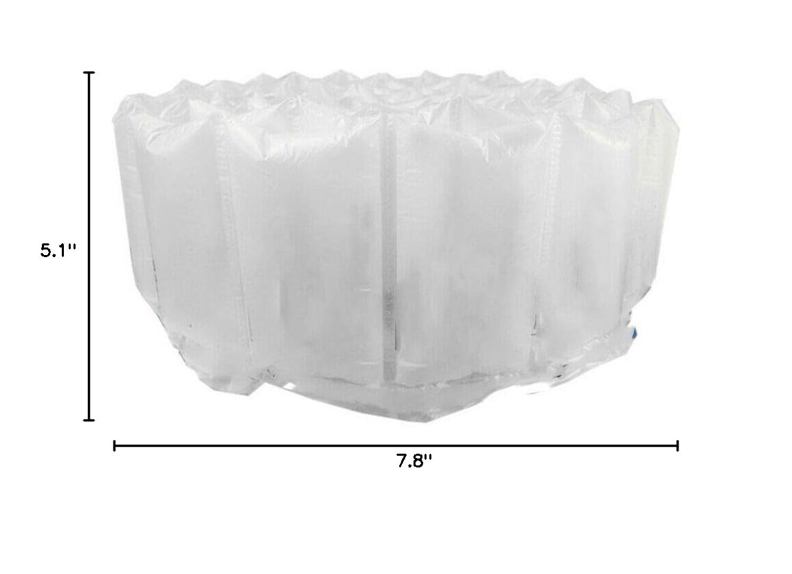Inflatable Air Cushion Wrap Roll - 1640 ft Bubble Packaging Film for Shipping (7.8