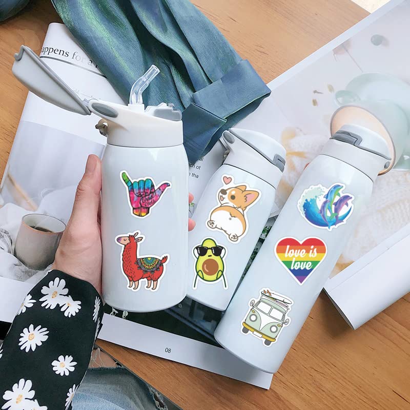 100pcs Waterproof Kids Stickers for Water Bottles - Fun Classroom Decals