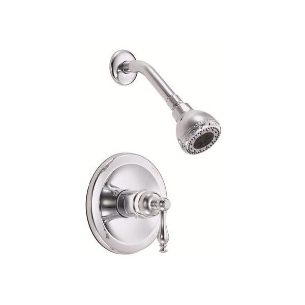Danze Sheridan Chrome Single Handle Pressure Balance Shower Faucet with Rough-in Valve - Perfect for Modern Bathroom Renovations & Spa-Like Shower Experiences