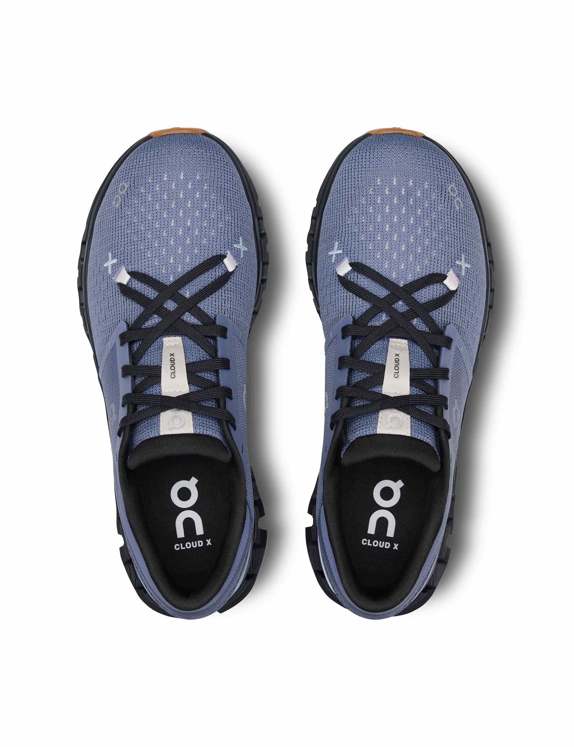 Cloud X 4 Running Shoes - Lightweight Feather & Black Athletic Sneakers for Men & Women - Perfect for Jogging, Gym Workouts and Daily Wear