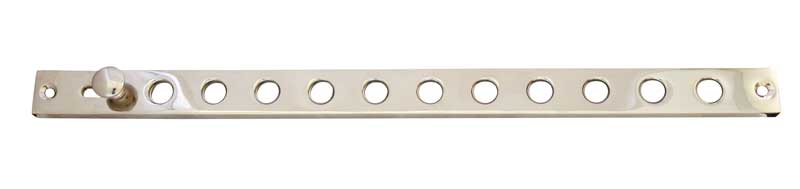 38cm Nickel Window Ventilation Valve - Adjustable Gap Vent for Home, Office & RV Airflow Control