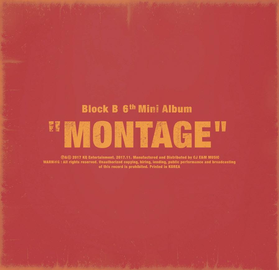 BLOCK B 6TH MINI ALBUM 'MONTAGE' - K-Pop Music CD with Exclusive Photocards | Perfect for K-Pop Collectors & Fans | Ideal for Gifts, Parties & Music Enthusiasts