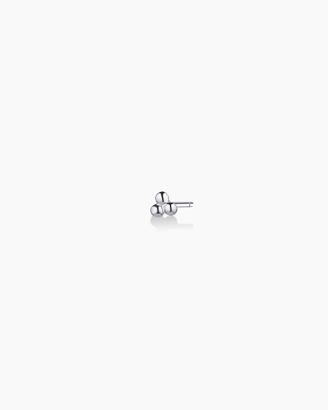 Bali Single Stud Earrings for Women - Dainty Gold Plated Minimalist Studs - Perfect for Everyday Wear, Gifts & Special Occasions