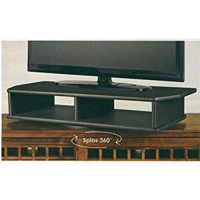 Universal Swivel TV Stand for Flat Screen TVs & DVD Players - Heavy Duty & Adjustable - Perfect for Living Room, Bedroom, or Home Theater Setup