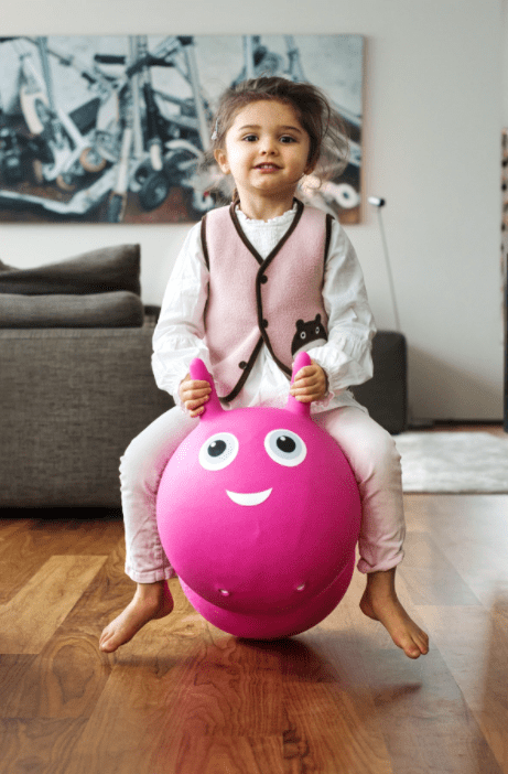 Micro Kickboard Micro Air Hopper - Kids' Inflatable Hopping Ball for Indoor & Outdoor Play - Perfect for Backyard, Playground, and Birthday Party Activities