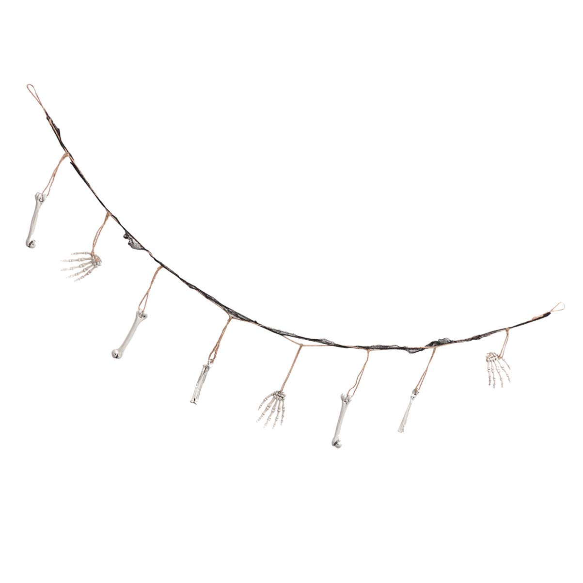 NOLITOY Skeleton Halloween Party Banner - Spooky Skull Decorations for Halloween, Day of the Dead & Gothic Parties - Perfect for Indoor/Outdoor Halloween Decor, Haunted House, and Themed Events