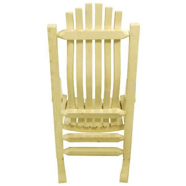 Homestead Adult Rocker Chair - Comfortable Wooden Rocking Chair for Living Room, Nursery & Porch - Perfect for Relaxing, Nursing & Reading