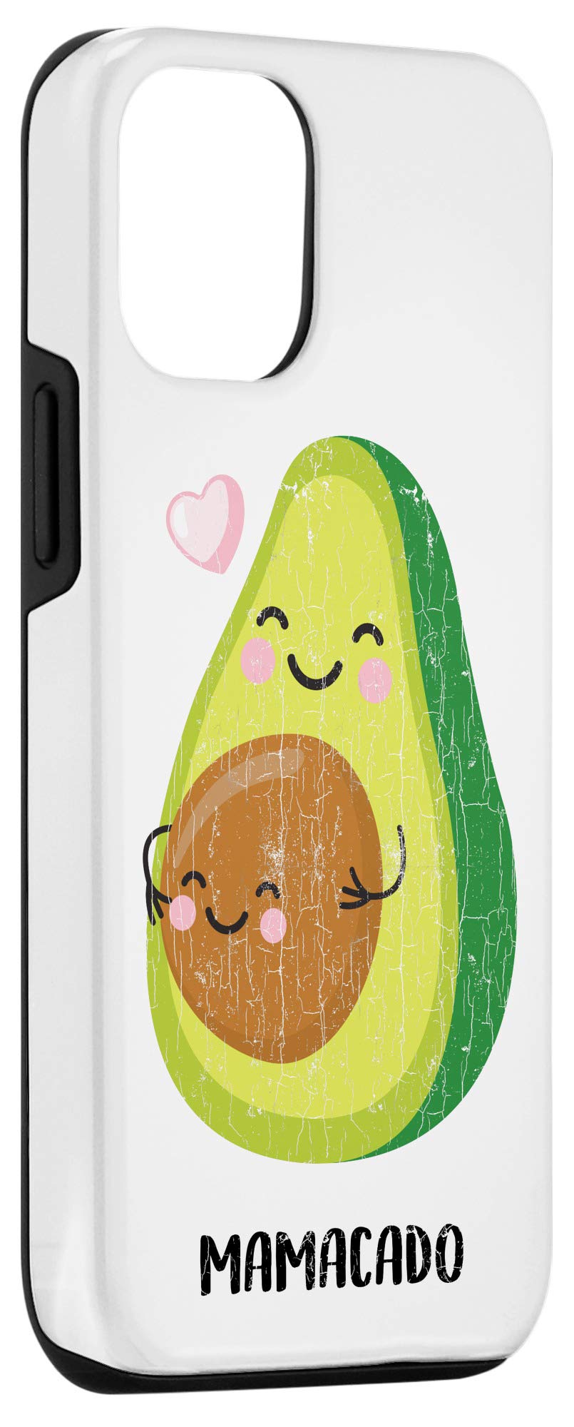iPhone 12/12 Pro Funny Pregnancy Announcement Case - Cute Mamacado Design - Perfect for Gender Reveal & Baby Shower Gifts