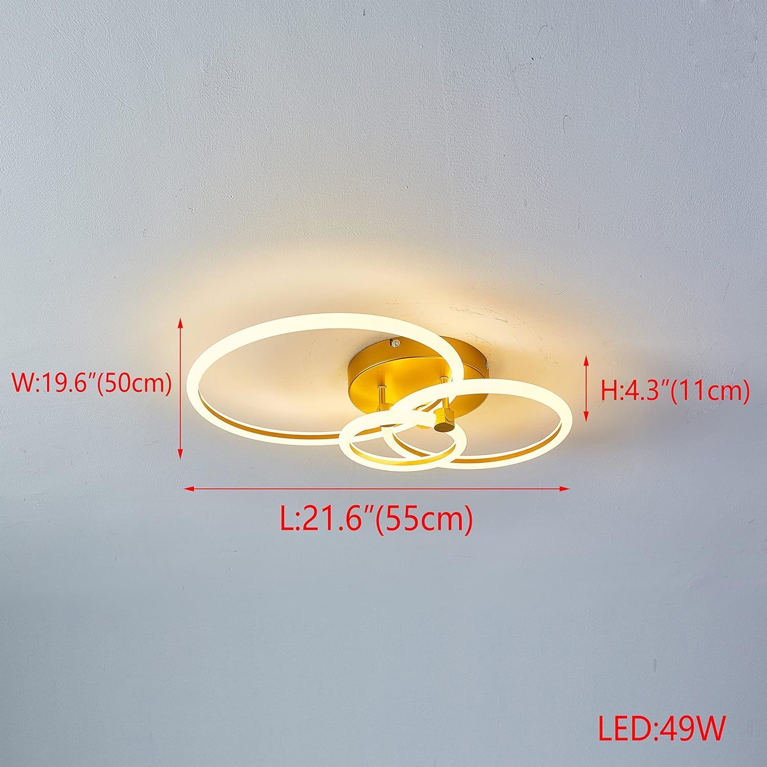 Dimmable LED Superhero Round Ceiling Light for Boys Bedroom - Astronaut Themed Kids Room Lamp with Remote Control, Flush Mount Modern Fixture | Perfect for Children's Room Decor, Christmas & Birthday Gifts