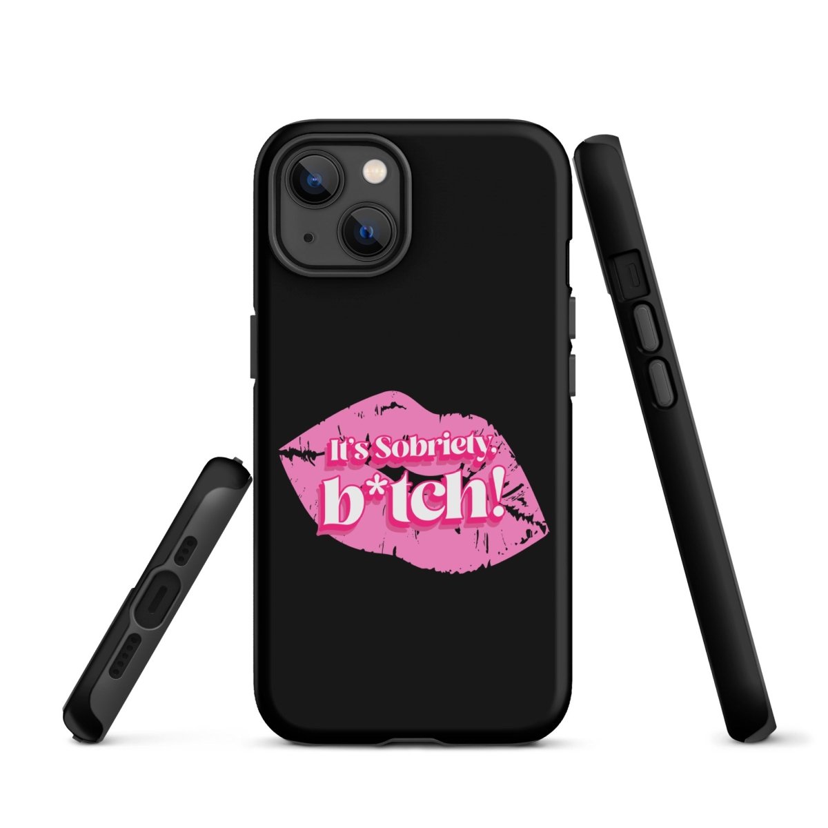 Premium Sobriety Sass Tough Case for iPhone® - Durable & Stylish Protective Cover - Perfect for Daily Use, Travel, and Sobriety Support
