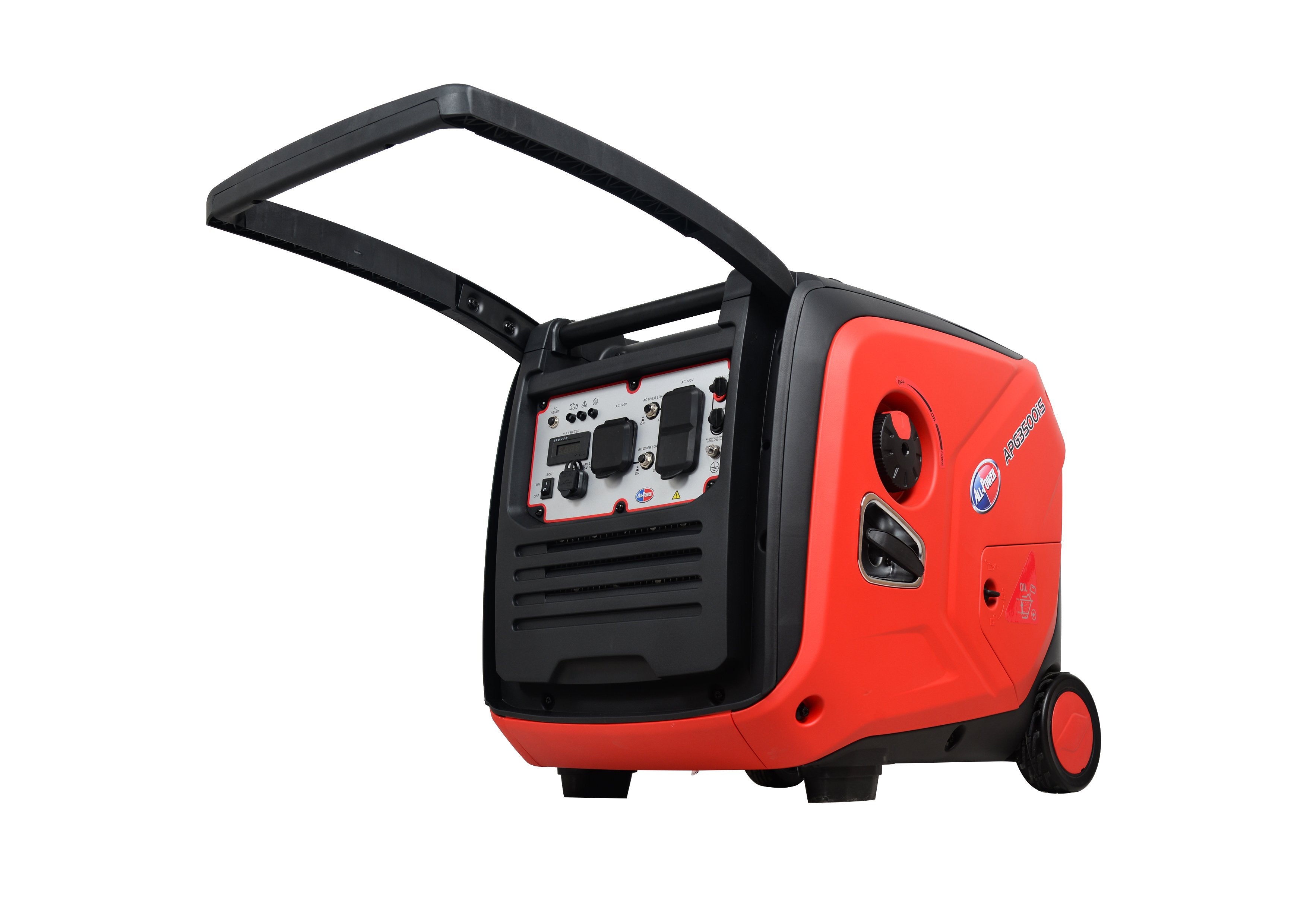 All Power America APG3500IS 3500W/4300W Portable Inverter Generator with Recoil Start - Perfect for Camping, RV Trips & Emergency Power Backup