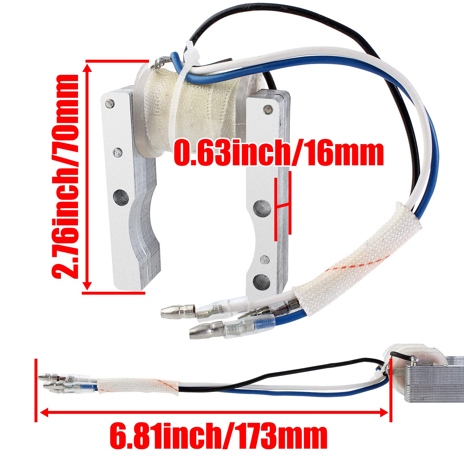 High Performance CDI Ignition Coil & Magneto Coil Spark Plug for 49cc-80cc 2-Stroke Engines - Compatible with Motorized Bicycles, Pocket Bikes & Mini Mopeds - Perfect for Engine Repair, Maintenance & Performance Upgrades