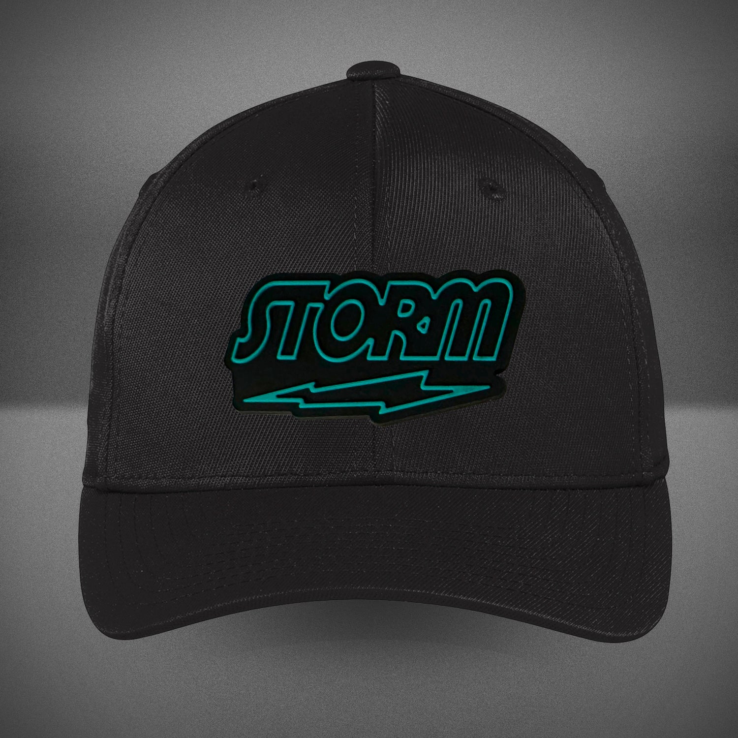 Storm Flexfit Performance Cap - Adjustable Baseball Hat for Men & Women - Black - Ideal for Running, Hiking, and Outdoor Sports