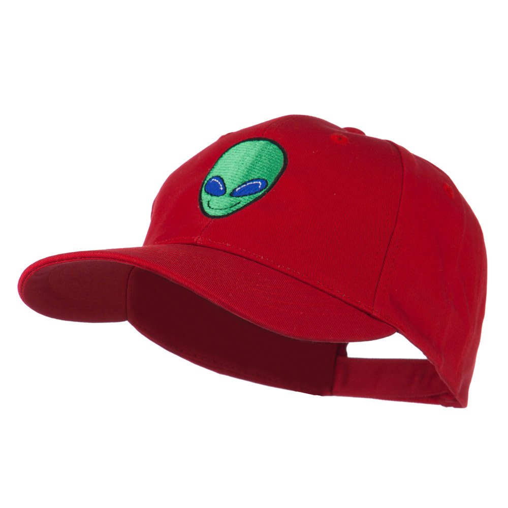 Smile Alien Embroidery Cap - Trendy Baseball Hat for Men & Women - Funny Novelty Embroidered Snapback - Perfect for Cosplay, Gifts & Everyday Wear | e4Hats.com