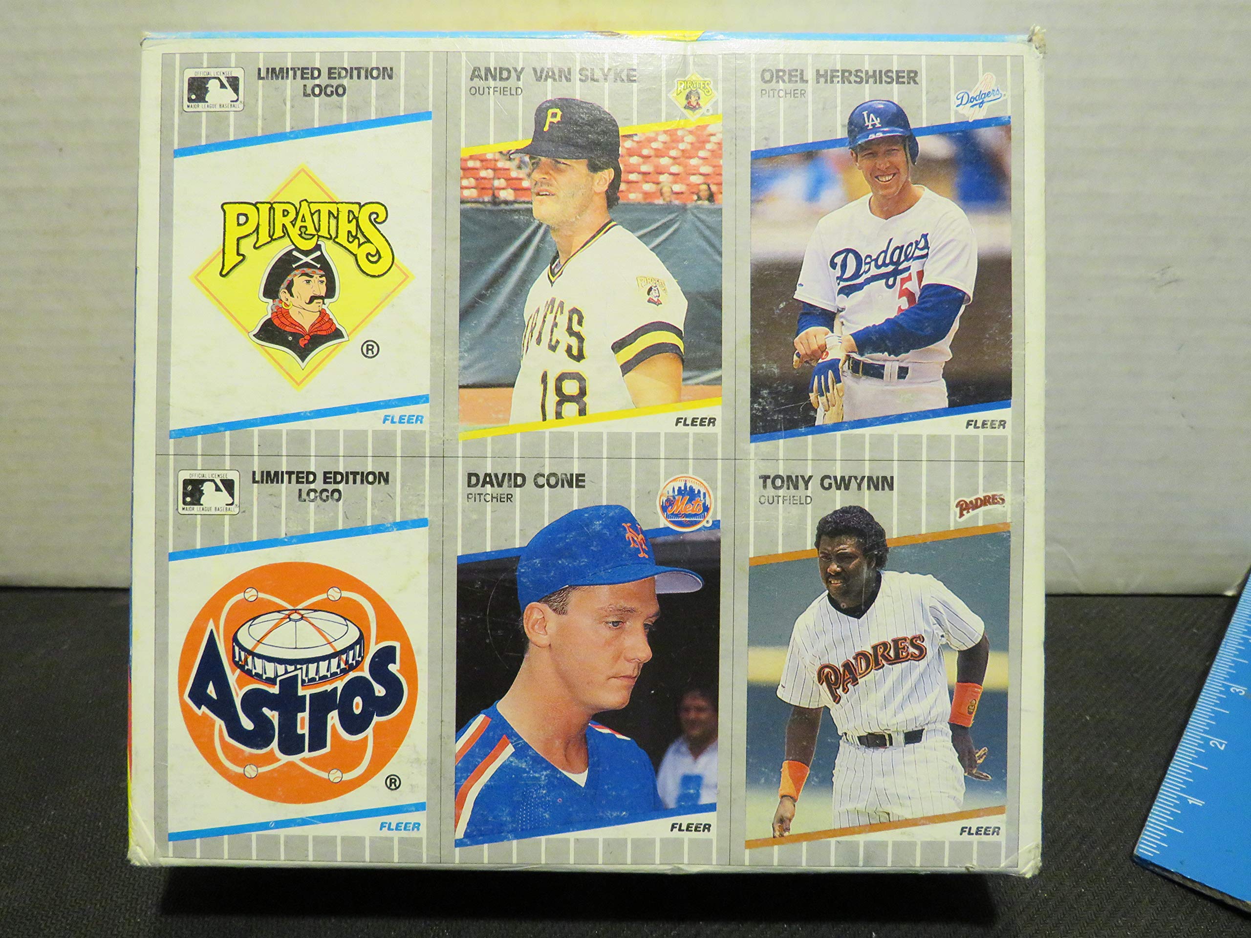 1989 Fleer Cello Baseball Card Box - Complete Set Collectors Edition for Sports Memorabilia & Trading Card Enthusiasts - Perfect for Display, Storage, and Investment Collection