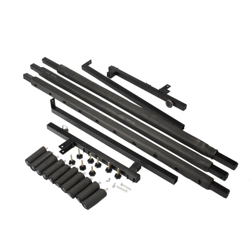 Multi Guitar Stand Rack - Foldable & Space-Saving Design Holds 9 Electric/Acoustic Guitars - Perfect for Home Studios, Music Rooms & Live Performances