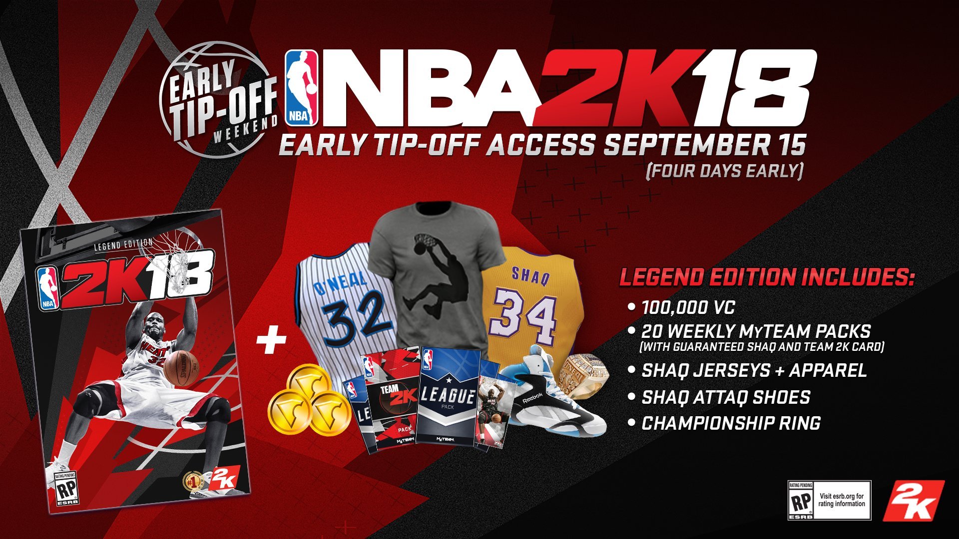 NBA 2K18 Legend Edition - PlayStation 4 Game | Authentic Basketball Simulation with Exclusive Content | Perfect for NBA Fans & Gaming Enthusiasts