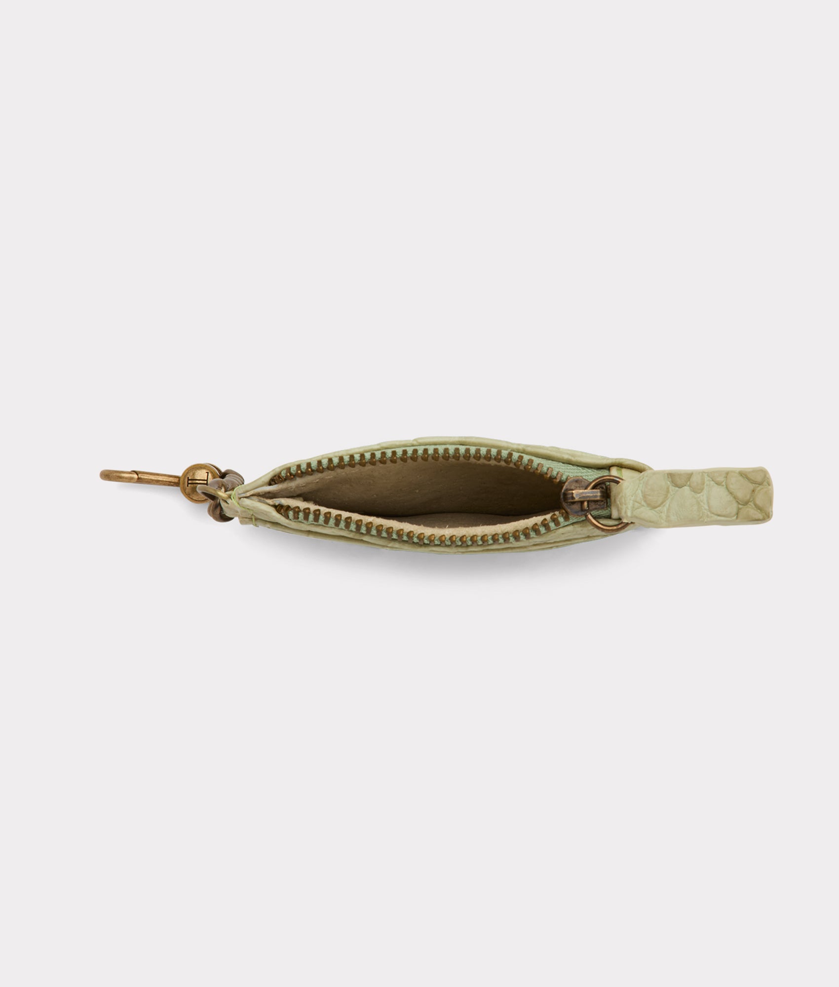 Stylish Exotic Keychain Pouch - Pistachio Green | Perfect for Keys, Coins & Small Essentials | Trendy Accessory for Everyday Use