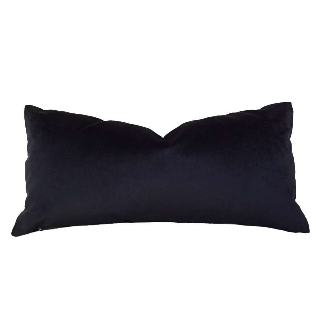 Premium Solid Black Libretto Microfiber Velvet Pillow Cover - Soft Luxury Cushion Case for Sofa, Bed & Home Decor (18x18 Inches)