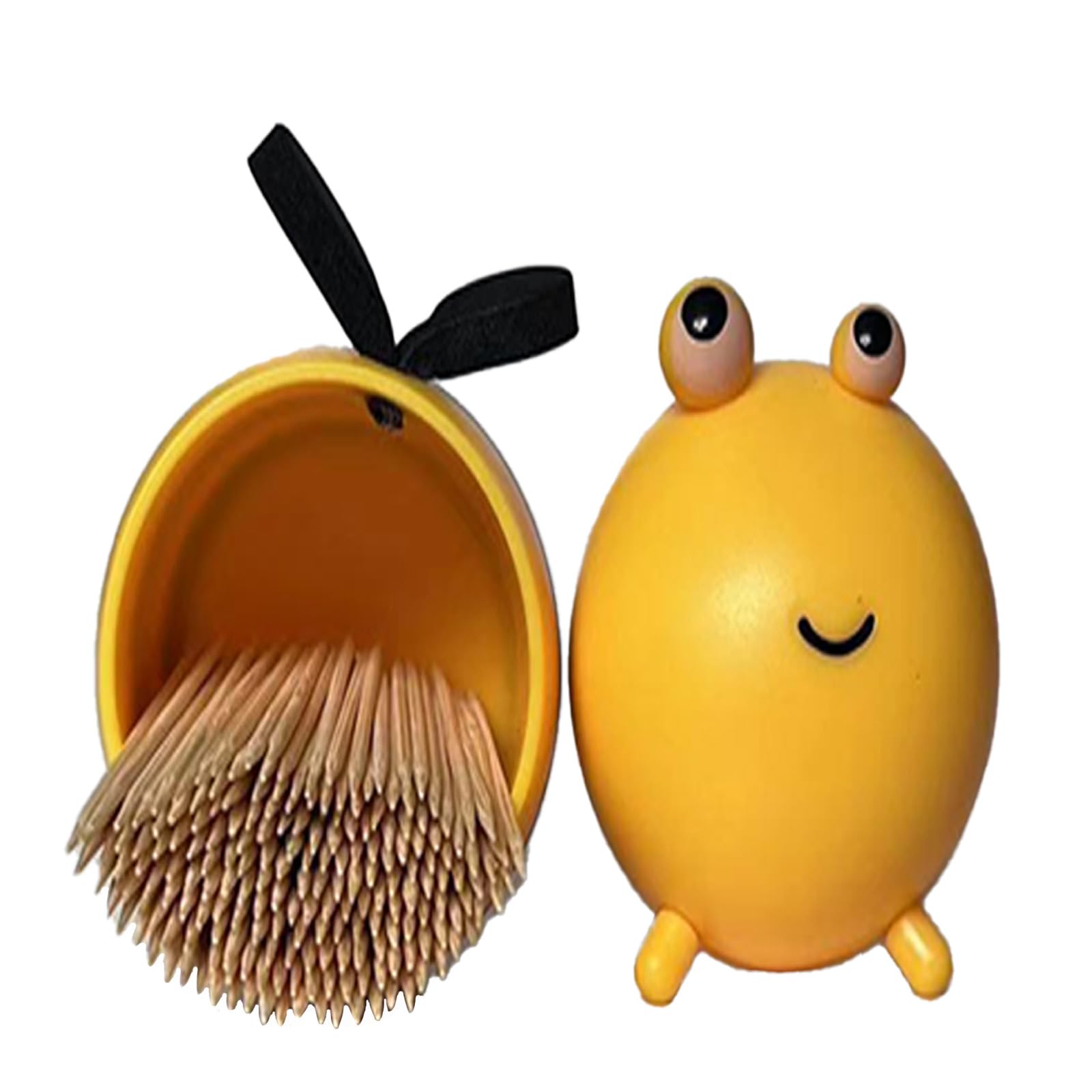 Bee Toothpick Holder & Dispenser - Cute Home Decor Gift for Housewarming, Kitchen & Dining Table - Bee-Themed Decoration Without Toothpicks | Perfect for Parties, Weddings & Farmhouse Style Decor