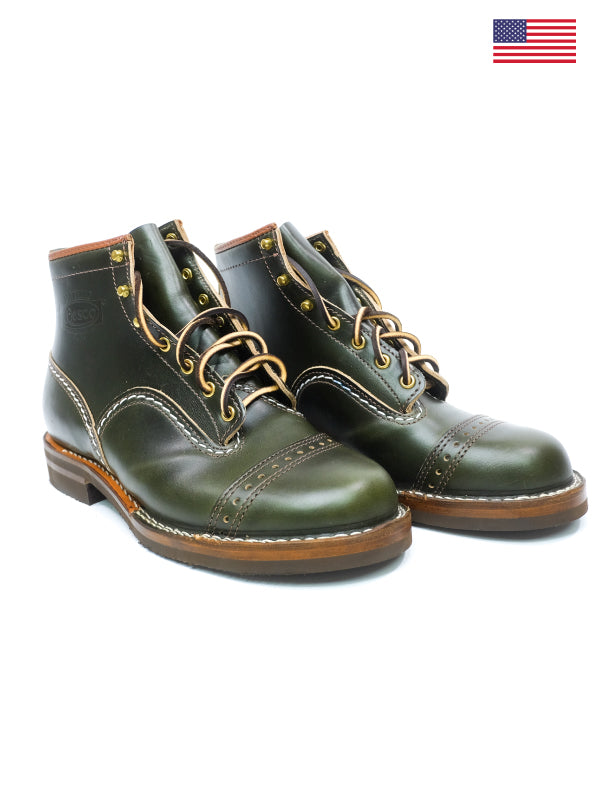 Wesco Boots X The Shop Vancouver Brockie Jobmaster Work Boots - Durable Leather Safety Boots for Construction, Logging & Heavy Duty Work