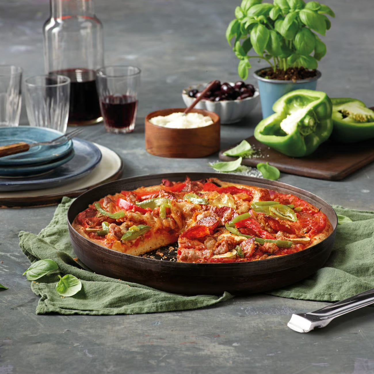 Breville Smart Oven Pizzaiolo BPZ820BTR1BNA1 - Countertop Pizza Oven for Restaurant-Quality Pies at Home | Perfect for Home Chefs & Pizza Lovers | Black Truffle Color