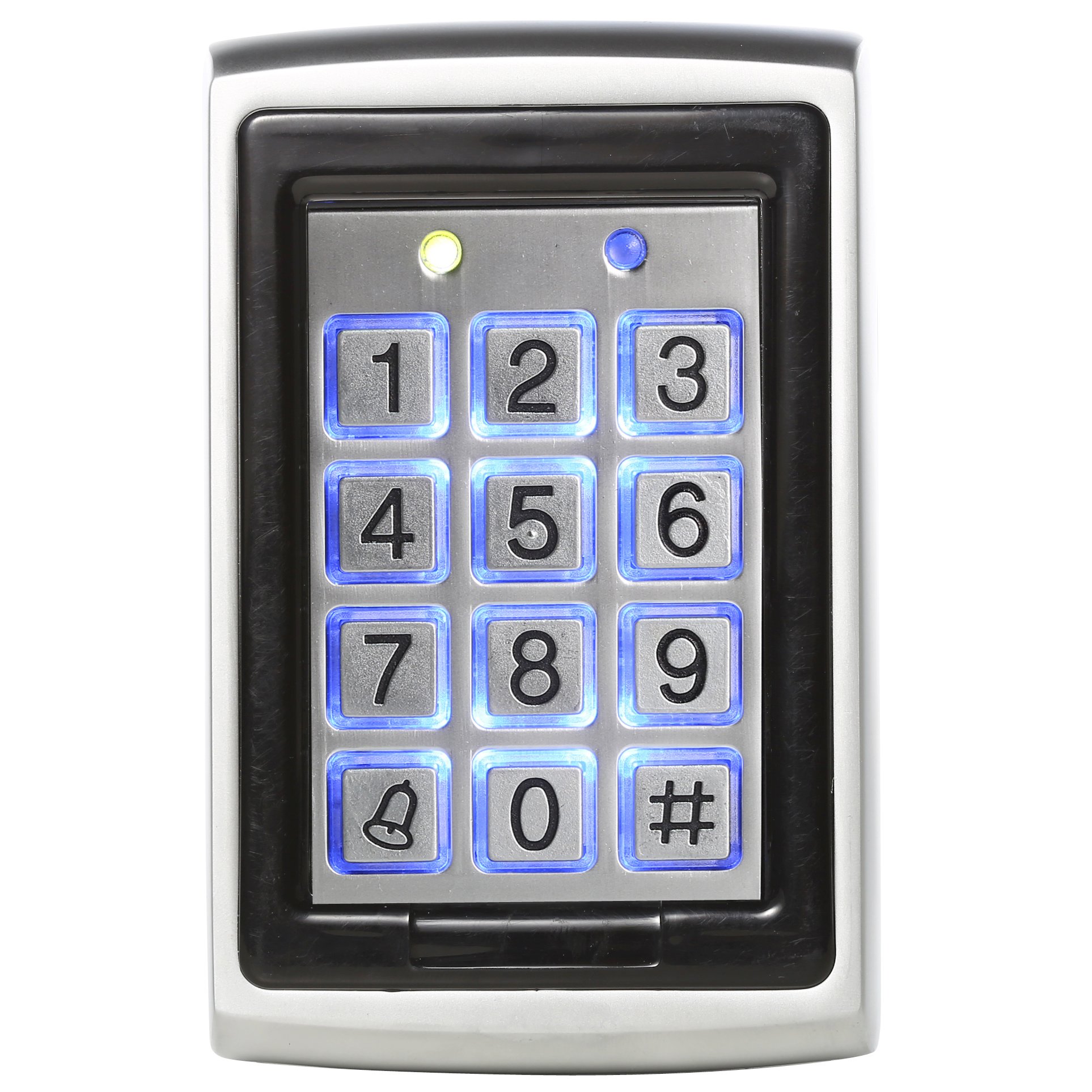 UHPPOTE Full Metal Shell 125Khz Standalone Door Access Control Kit with Electric Strike Lock & Power Supply - Secure Entry for Offices, Homes, and Commercial Buildings
