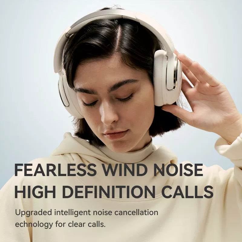 Sanag D50 Pro Wireless Bluetooth Headphones with Active Noise Cancelling - Over Ear Headset for Music, Gaming & Travel - Comfortable Foldable Design with 40H Playtime