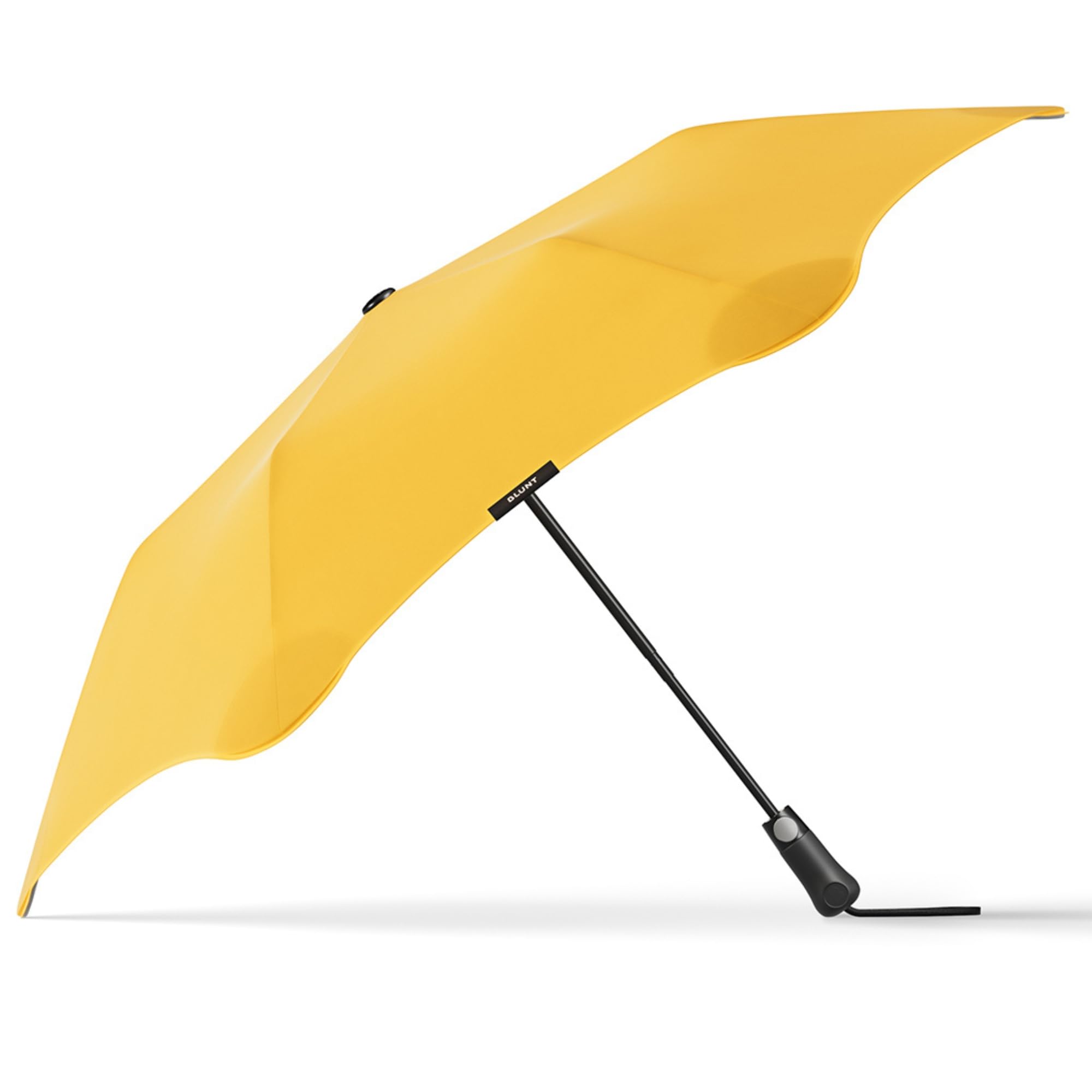 BLUNT Metro Travel Umbrella - 39 Inch Windproof Compact Umbrella for Men & Women, Portable Heavy Duty UV Sun & Rain Protection - Yellow | Perfect for Commuting, Travel, Hiking & Outdoor Activities