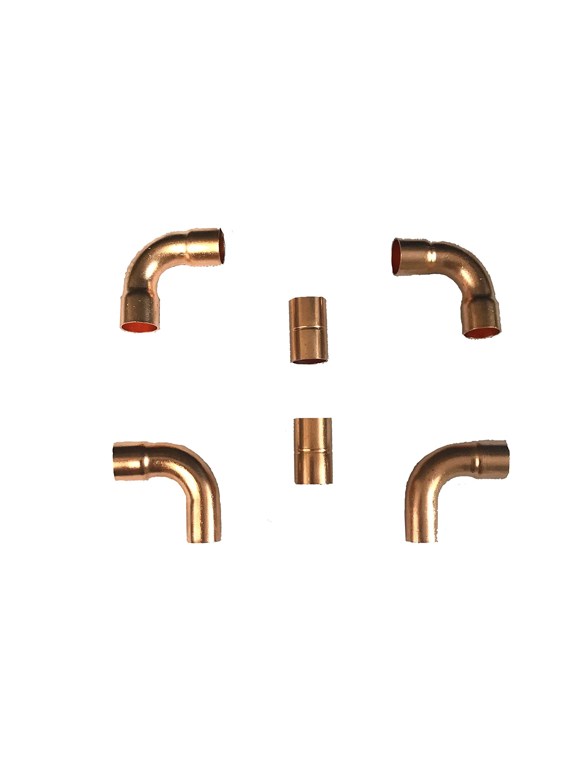 HVACR Copper Fittings Kit - 3/8